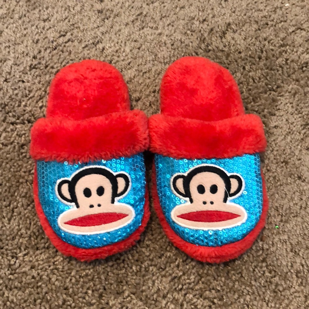 Paul Frank kids slippers size 11/12
